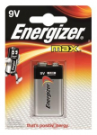 ENERGIZER BATTERY MAX 9V (10297)